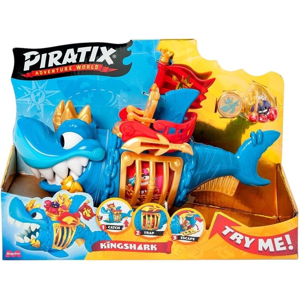 Ігровий набір Piratix S Королівська акула (PPXSP112IN10) - Pampik