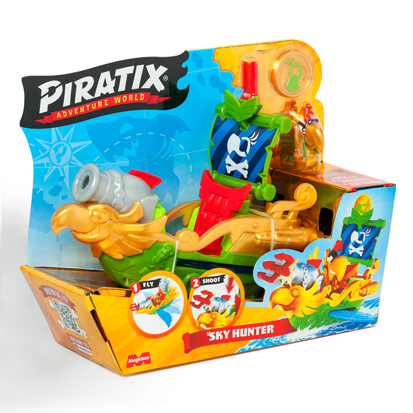 Игровой набор Piratix S Пиратский корабль Небесный охотник (PPXSP114IN10) - Pampik - 2