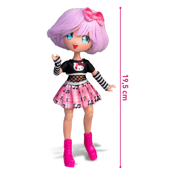 Кукла 4SF Manga Dolls серии Hello Kitty Тедди Рок, 19.5 см (HKTF0100) - Pampik - 2