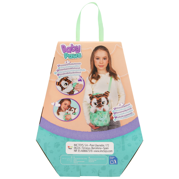 Интерактивная игрушка Baby Paws W3 Тигренок, с аксессуарами (927650IM) - Pampik - 3