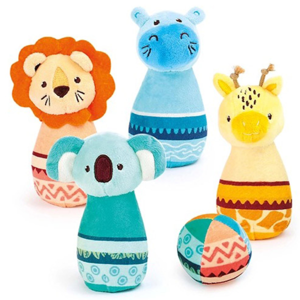 Ігровий набір Ludi Боулінг м'який (30103/37827) - Pampik