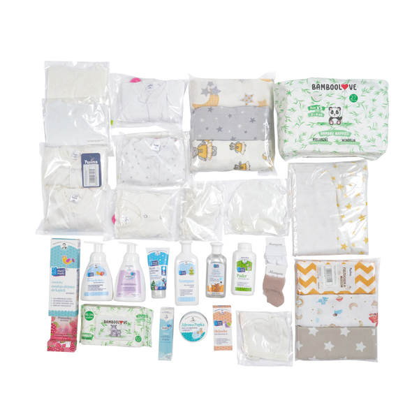 Набір в пологовий Twins Natural, мультиколір (9001-НП3-20) - Pampik