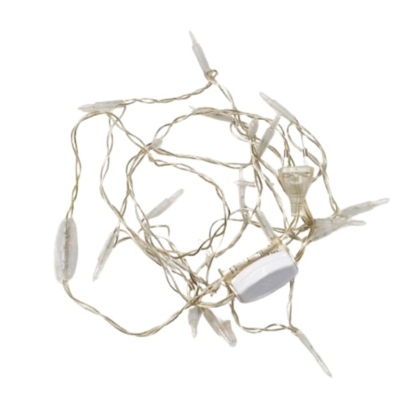 Гірлянда Cottonballights, 20 лампочок, білий (CBA-20) - Pampik