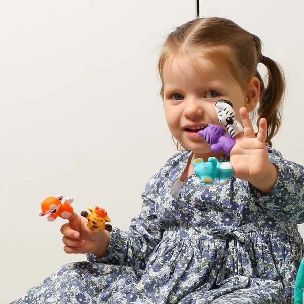 Набор игрушек на пальцы Ludi, 5 шт. (30074/35114) - Pampik - 4