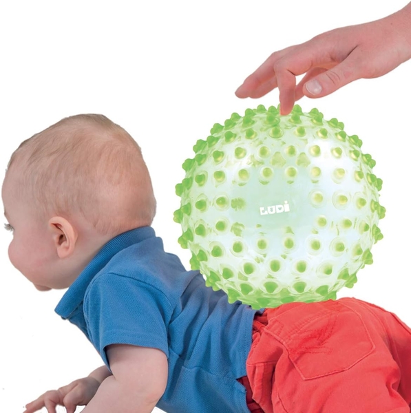 М'яч текстурний Ludi, зелений (2795/26489) - Pampik - 3