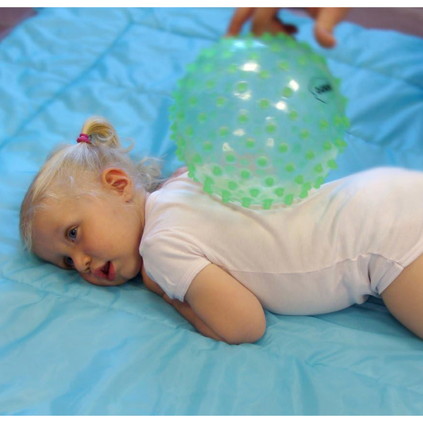 М'яч текстурний Ludi, зелений (2795/26489) - Pampik - 6