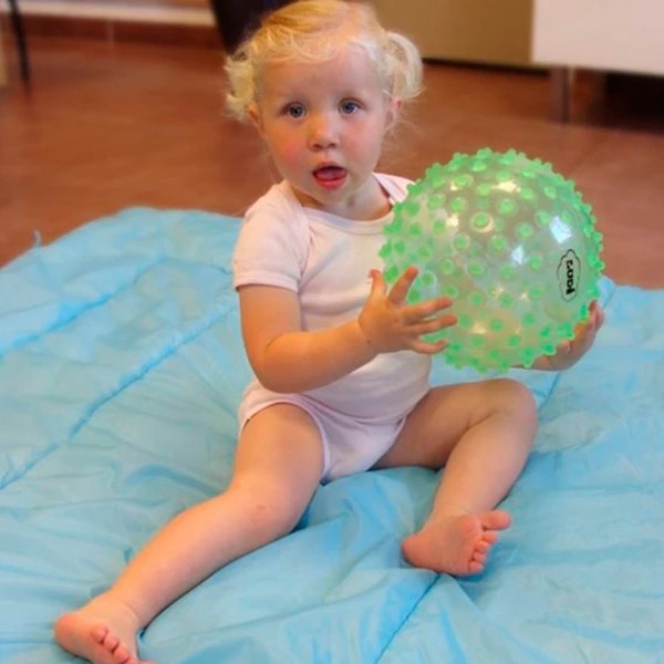 М'яч текстурний Ludi, зелений (2795/26489) - Pampik - 5