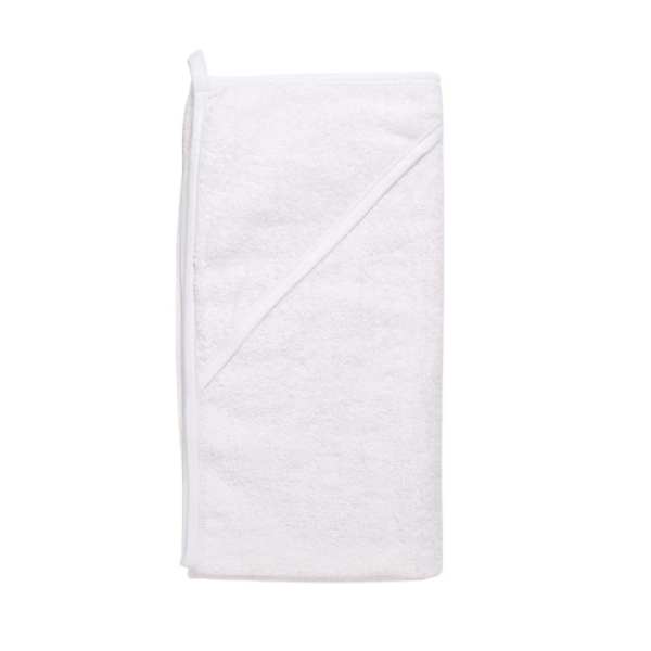 Рушник-куточок Twins Aqua, 100х100 см, білий (1500-TA-01) - Pampik