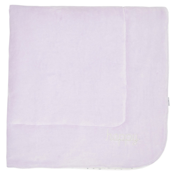 Плед Twins Happy, 90х90 см, фіолетовий (1433-TH-11) - Pampik