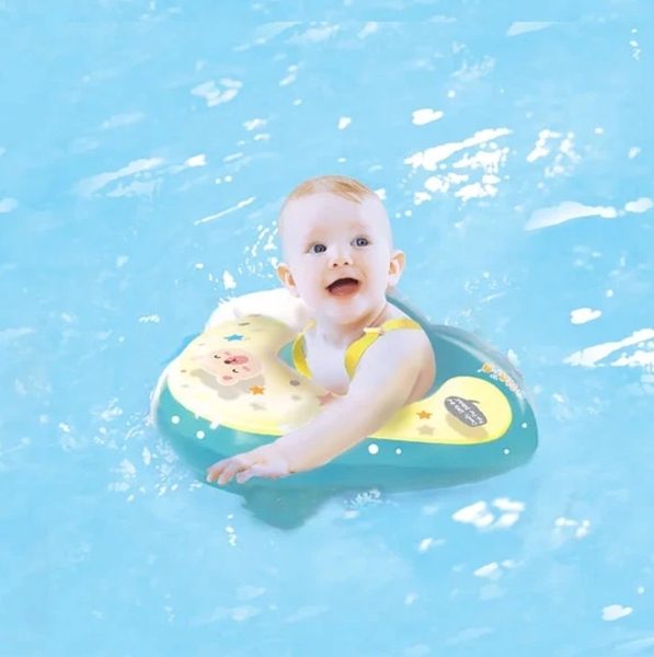 Круг для плавання Nai-B, 7-24 міс, до 14 кг, м'ятний (26999) - Pampik - 2