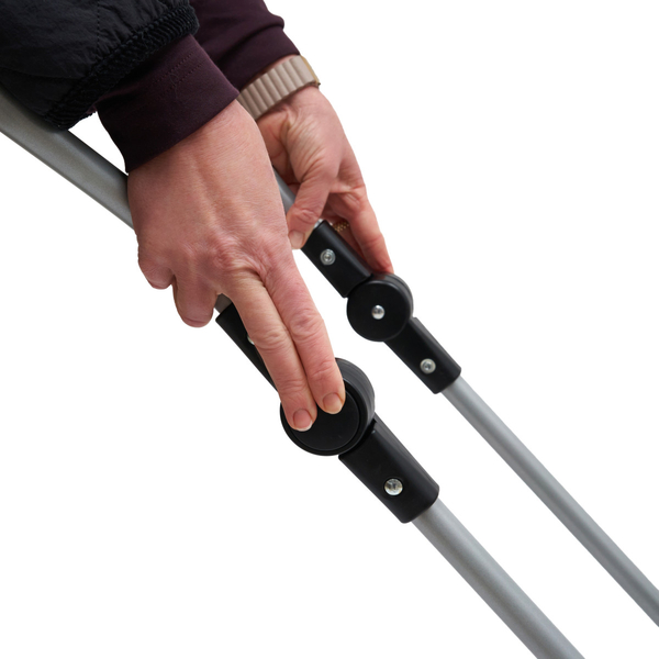 Ручка Adbor до санок Piccolino, сірий (0003-HAP-10) - Pampik - 3