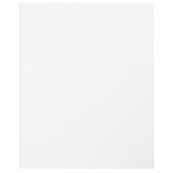 Простирадло на резинці Twins, сатин, 145x75 см, білий (6012-01) - Pampik