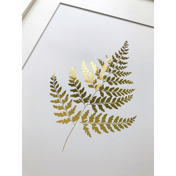 Постер Sabo Golden Fern, білий (PS07) - Pampik - 3