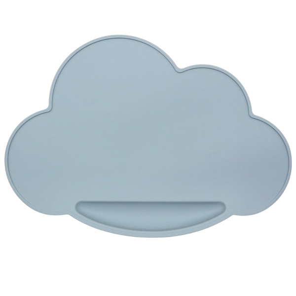 Килимок силіконовий Twins Cloud, 30х43 см, блакитний (TC-03-04) - Pampik