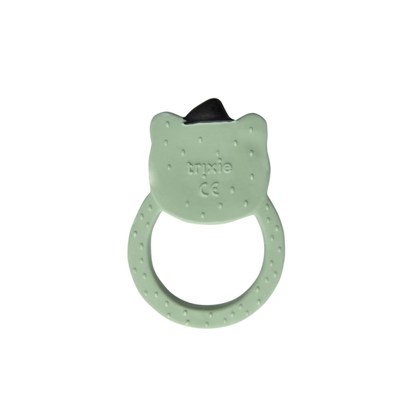 Прорезыватель резиновый Trixie Baby Polar Bear, круглый, зеленый (37657) - Pampik - 2
