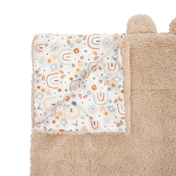 Плед Twins Teddy, 100х80 см, бежевый (1424-TT-02) - Pampik - 2