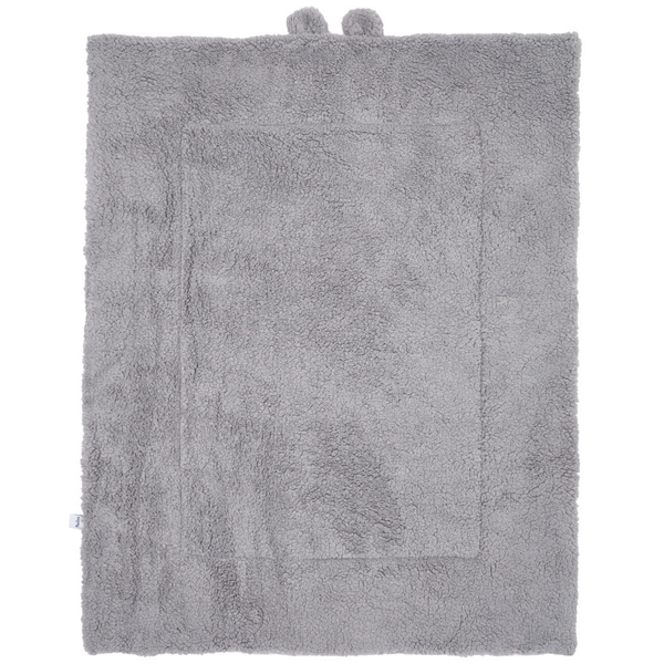 Плед Twins Teddy, 100х80 см, сірий (1424-TT-10) - Pampik