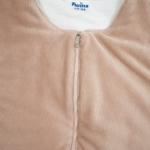 Спальний мішок Twins Ego, 12-24 міс, бежевий (9099-ТSE-02) - Pampik - 2