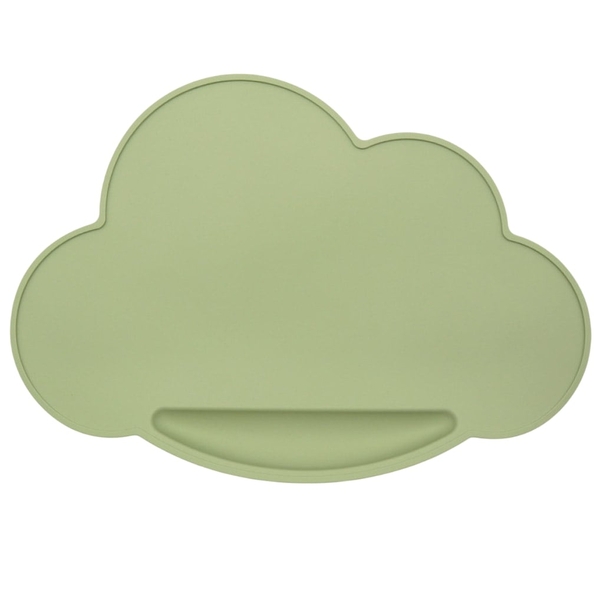 Килимок силіконовий Twins Cloud, 30х43 см, оливковий (TC-03-06) - Pampik