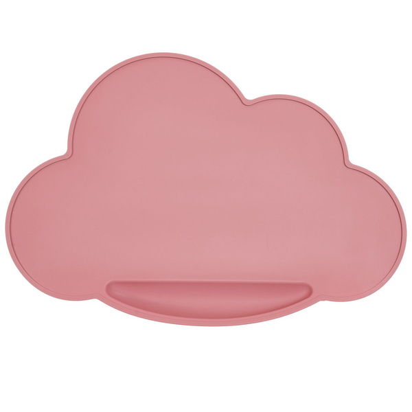 Килимок силіконовий Twins Cloud, 30х43 см, рожевий (TC-03-24) - Pampik