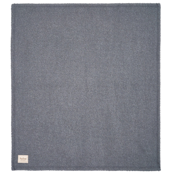 Плед Twins Каракуль, велюр, 95x90 см, сірий (141124-TDS-10) - Pampik - 2