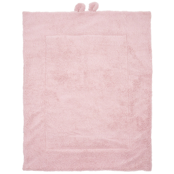 Плед Twins Teddy, 100х80 см, пудровий (1424-TT-24) - Pampik