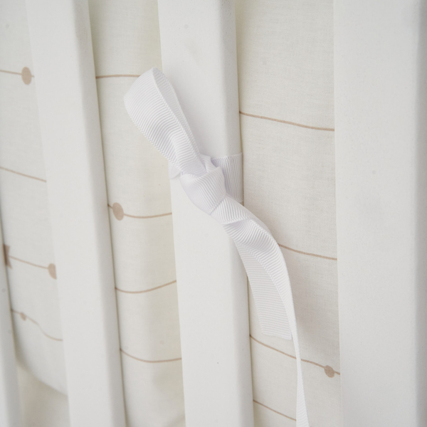 Постільний комплект Twins Кролик, 7 ел., молочний (4075-TК-202) - Pampik - 3