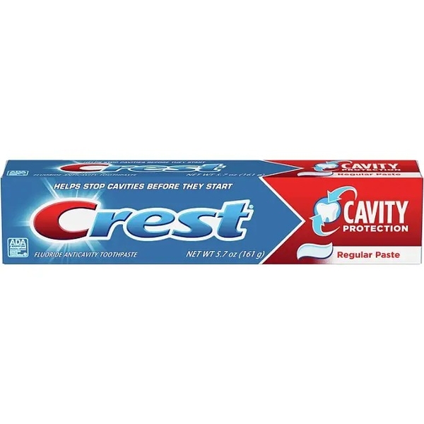 Зубна паста Crest Cavity Protection Regular Paste для комплексного догляду за порожниною рота, 161 г - Pampik