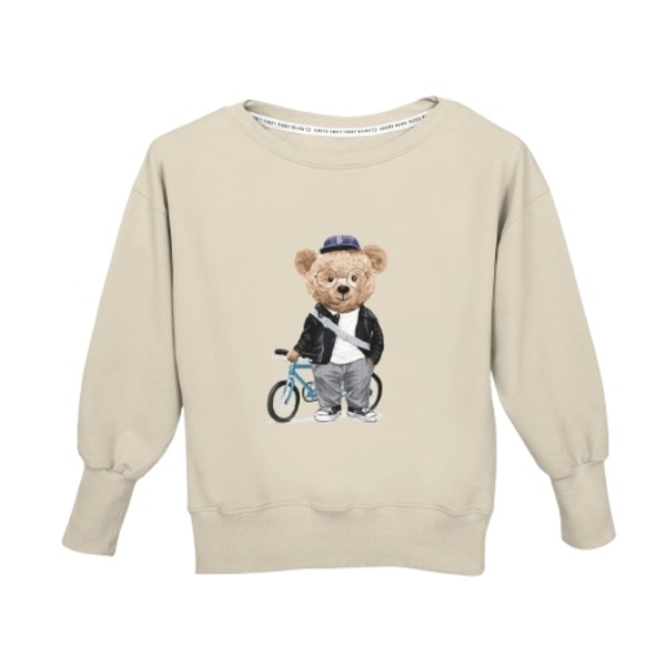 Світшот Ceba Baby Fluffy Puffy Teddy Bears Bart, р.L-XL, бежевий (W-860-132-686) - Pampik