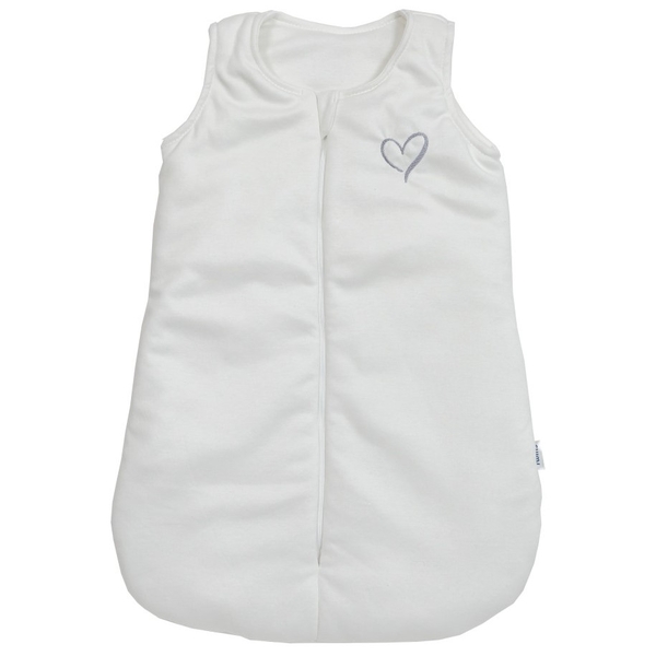 Спальний мішок Twins Сердечко, трикотаж, 0-6 міс, молочний (9099-ТSV-202С) - Pampik