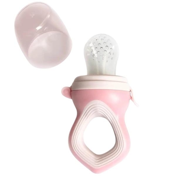 Ніблер силіконовий Twins Ромб, рожевий (NR-03-02) - Pampik - 2