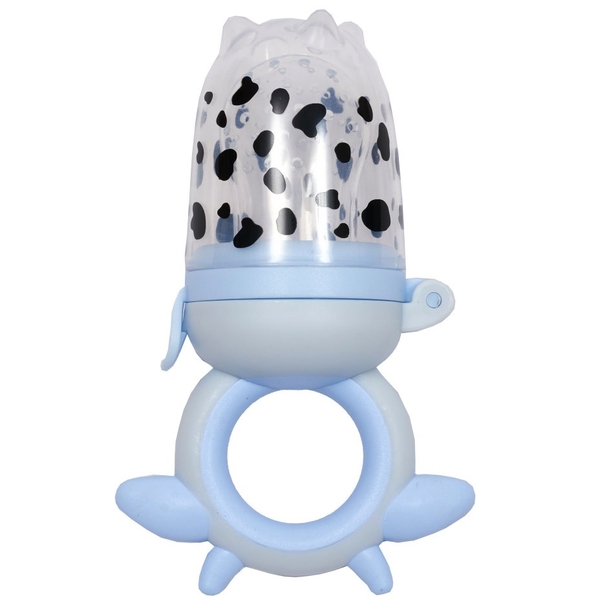 Ніблер силіконовий Twins Корівка, блакитний (NK-03-04) - Pampik