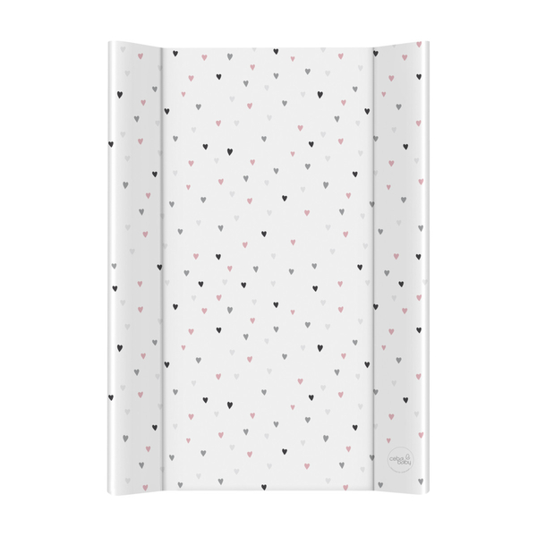 Пеленатор Ceba Baby Comfort Love Mood, 70х50 см, білий (W-203-305-719) - Pampik