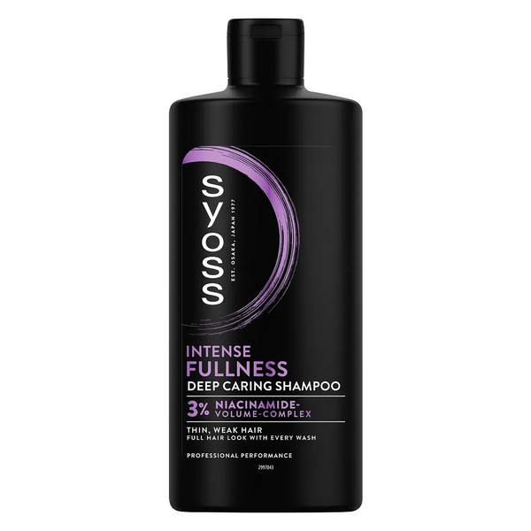 Шампунь Syoss Full Hair 5 Тигрова Трава для тонкого волосся, 440 мл - Pampik
