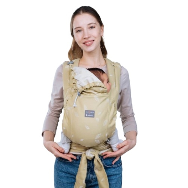 Слінг Love & Carry Organic Love ЛавТай Листя (LC339) - Pampik