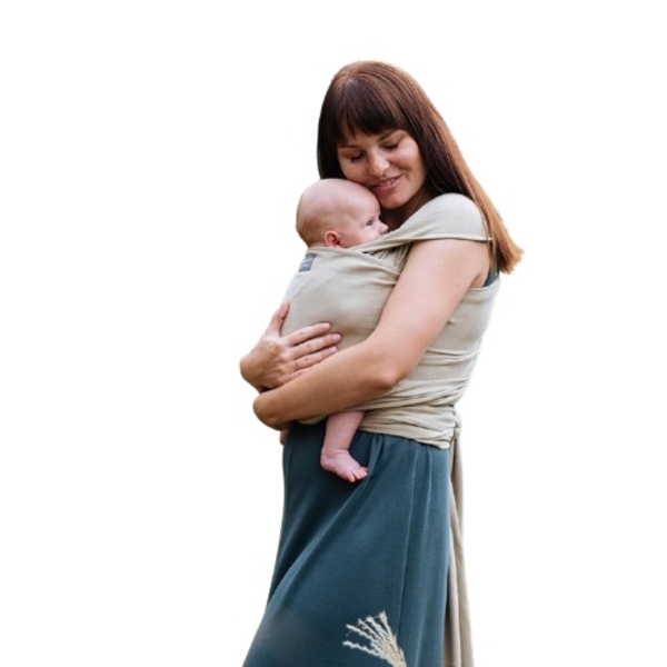 Трикотажный слинг-шарф Love & Carry Печенье (LC427) - Pampik