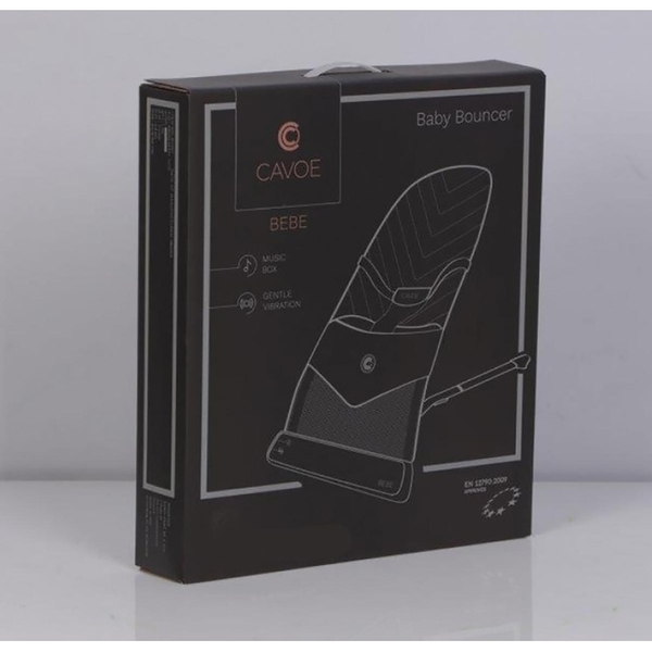 Шезлонг Cavoe Bebe French Grey, графитовый (LCB64-16) - Pampik - 10