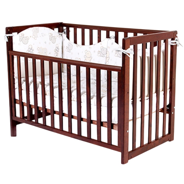 Кровать Верес ЛД13 с маятником, съемная спица, орех (13.1.1.20.03) - Pampik