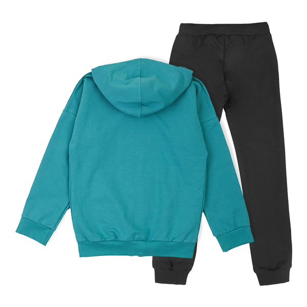 Спортивний костюм Garnamama Basic Jacket 128 Блакитний Чорний (1012476.13708912) - Pampik - 2