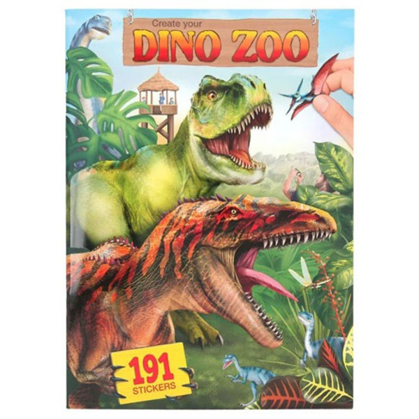 Книга з наклейками Depesche Динозаври (411400/33912) - Pampik