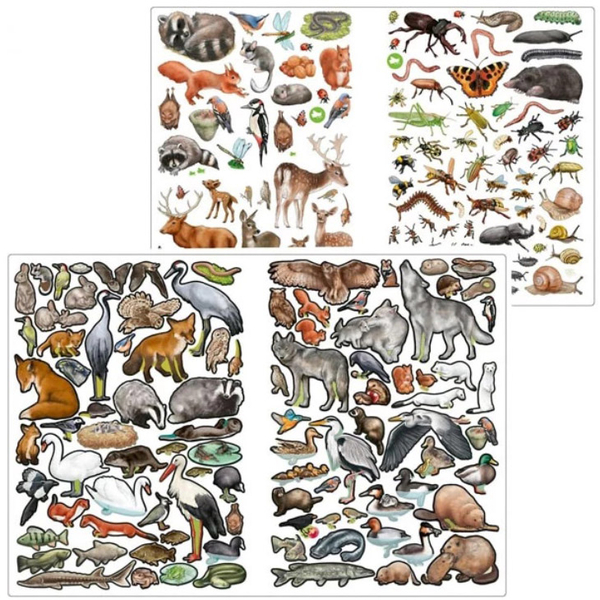 Книга с наклейками Depesche Животные (411914/36920) - Pampik - 4