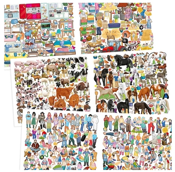 Книга з наклейками Depesche Ферма (411585/36915) - Pampik - 4