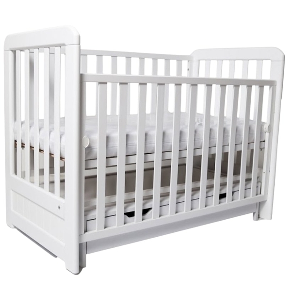 Кровать Дубок Lux с ящиком, белый (9803-DL-01) - Pampik - 8