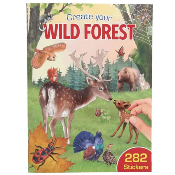 Книга с наклейками Depesche Животные (411914/36920) - Pampik