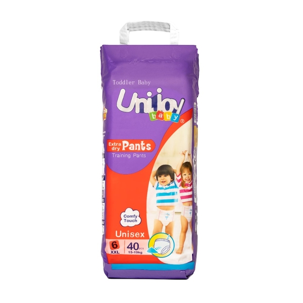 Підгузки-трусики Unijoy Soft 6 (15-19 кг), 40 шт. - Pampik