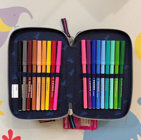 Пенал с наполнением Depesche Лошадь, синий (410583/32860) - Pampik - 7