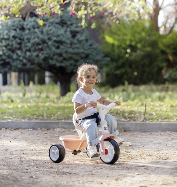 Трехколесный велосипед 2 в 1 Smoby Toys Би Муви Розовая жемчужина (7600740339) - Pampik - 10