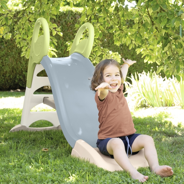 Гірка з водним ефектом Smoby Life, довжина 150 см, блакитний з бежевим (7600820509) - Pampik - 8