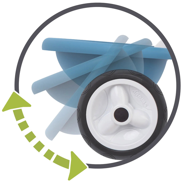 Трехколесный велосипед 2 в 1 Smoby Toys Би Муви, голубой (740331) - Pampik - 7