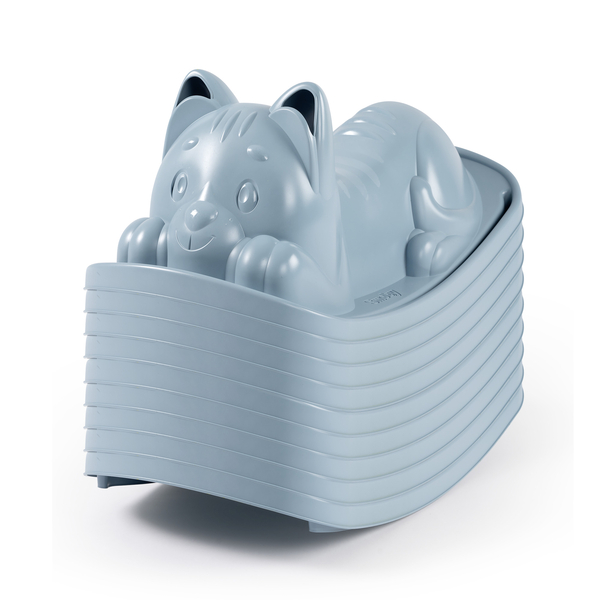 Гойдалка Smoby Life Кошеня, 78х38х35 см, блакитний (7600830109) - Pampik - 5